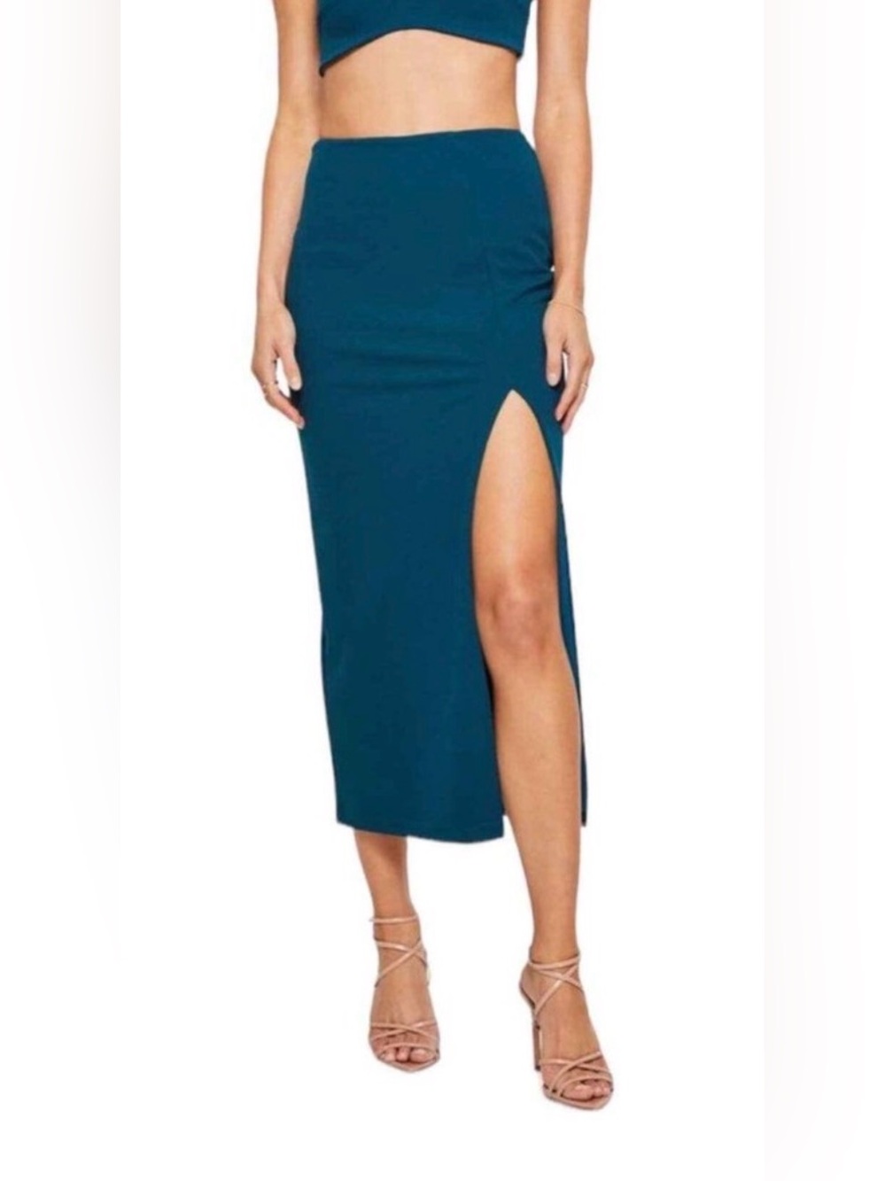 Nookie Maia Skirt - Teal - small NWT